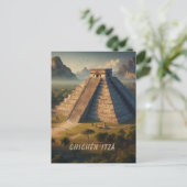 Chichén Itzá Yucatá Mexiko Landschaftsreise Postkarte (Stehend Vorderseite)