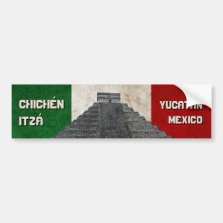 Chichén Itzá, Yucatán, Mexiko Autoaufkleber