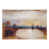 Chichester Canal by Joseph William Turner Poster (Vorderseite)