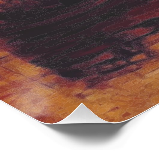 Chichester Canal by Joseph William Turner Poster (Ecke)