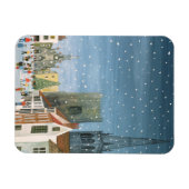 Chichester Cathedral A Snow Scene Magnet (Horizontal)