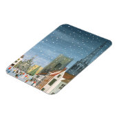 Chichester Cathedral A Snow Scene Magnet (Linke Seite)