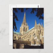 Chichester Cathedral Postkarte (Vorne/Hinten)