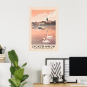 Chichester Harbour AONB Reiseplakat Poster (Heimbüro)