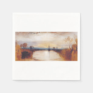 Chichester-Kanal von Joseph William Turner Serviette