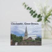 Chichester Postkarte (Stehend Vorderseite)
