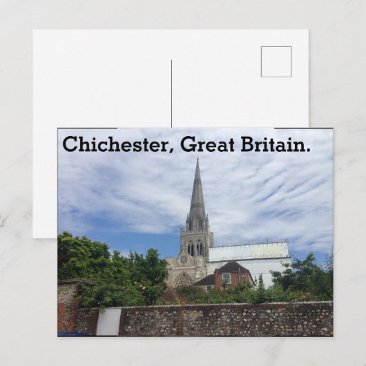 Chichester Postkarte (Vorne/Hinten)