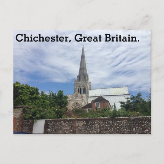 Chichester Postkarte (Vorderseite)