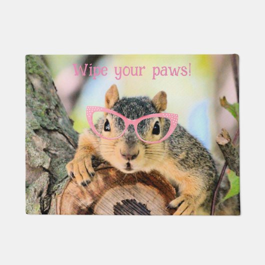 Chichhörnchen Fußmatte (Vorderseite)