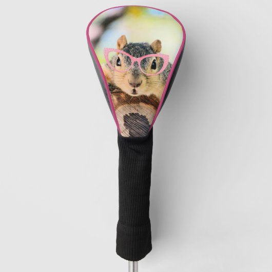 Chichhörnchen Golf Headcover (Vorderseite)