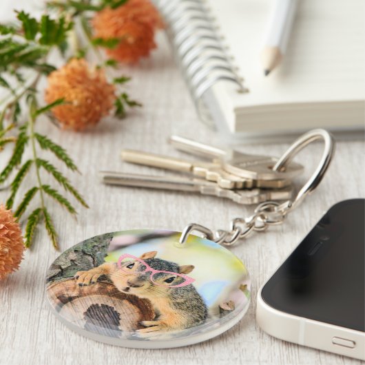 Chichhörnchen Schlüsselanhänger (Vorderseite rechts)