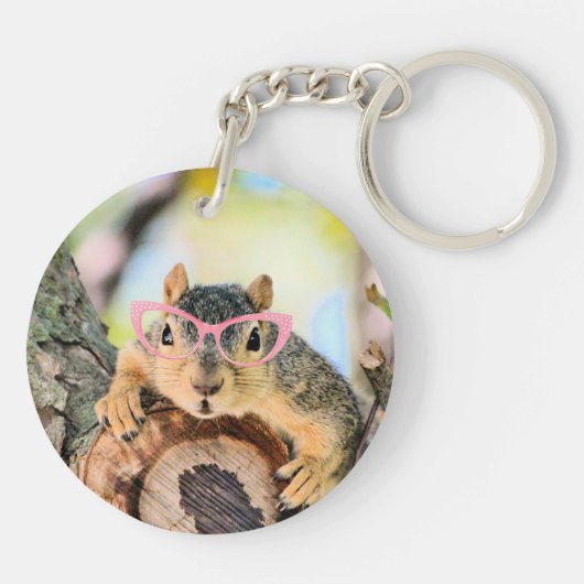 Chichhörnchen Schlüsselanhänger (Rückseite)