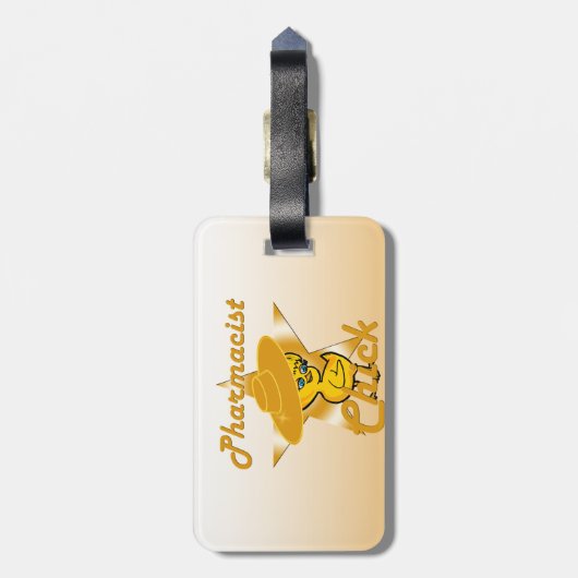 Chick #10 gepäckanhänger (Rückseite vertikal)