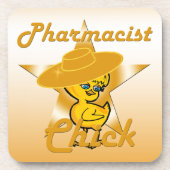 Chick #10 getränkeuntersetzer (Vorderseite)