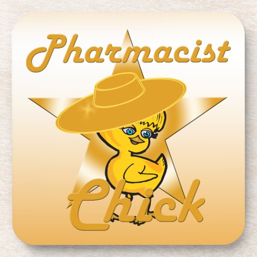 Chick #10 getränkeuntersetzer (Vorderseite)