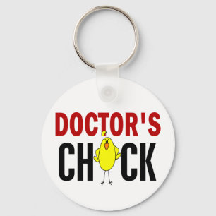 Chick 1 Doktors Schlüsselanhänger