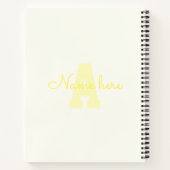 Chick 1 Geburtstag Baby Milestone Gästebuch Notizblock (Rückseite)