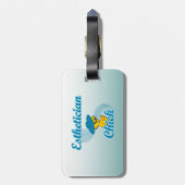 Chick #3 gepäckanhänger (Rückseite vertikal)
