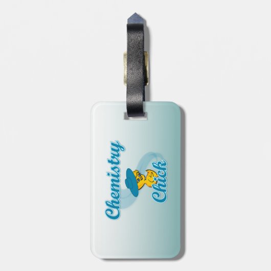 Chick #3 gepäckanhänger (Rückseite vertikal)