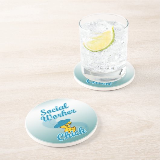 Chick #3 getränkeuntersetzer (Seite)