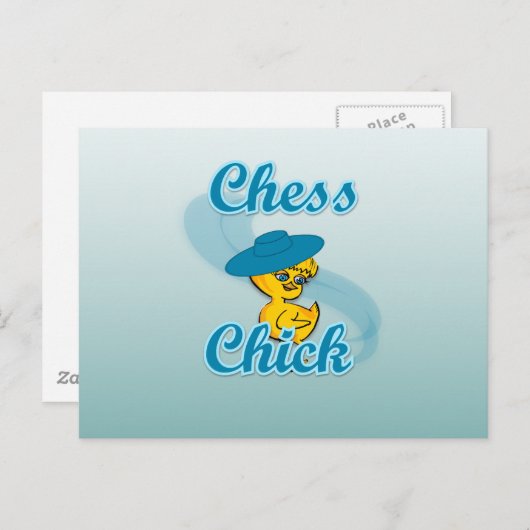 Chick #3 postkarte (Vorne/Hinten)