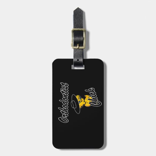 Chick #4 gepäckanhänger (Vorderseite vertikal)