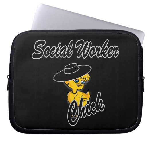 Chick #4 laptopschutzhülle (Vorderseite)