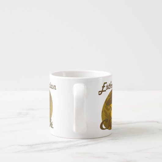 Chick #6 espressotasse (Rückseite)