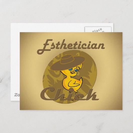 Chick #6 postkarte (Vorne/Hinten)