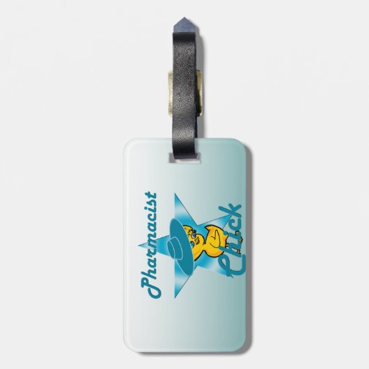 Chick #7 gepäckanhänger (Rückseite vertikal)