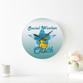 Chick #7 große wanduhr (Zuhause)