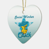 Chick #7 keramikornament (Links)