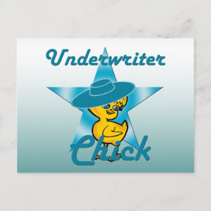 Chick #7 postkarte