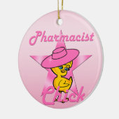 Chick #8 keramikornament (Links)