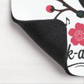 Chick-a-dee-dee-dee Meisen-Vogelruf Mousepad (Ecke)