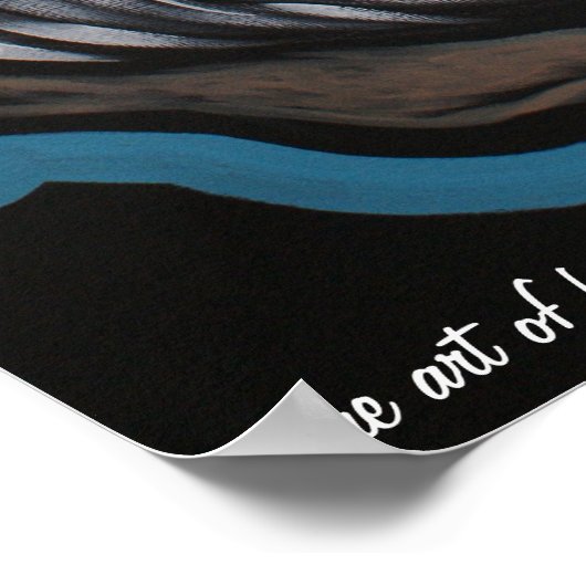 Chick-a-dee dee! Poster (Ecke)