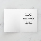 Chick and Nut Dankeskarte (Innenseite)