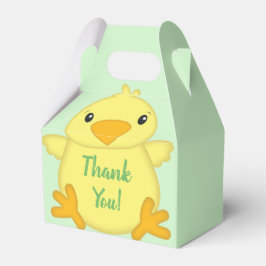 Chick Baby Dusche Green Geschenkschachtel