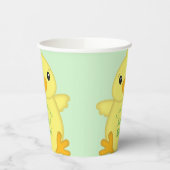 Chick Baby Dusche Green Pappbecher (Links)