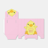 Chick Baby Dusche Pink Geschenkschachtel (Ungefaltet)