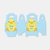 Chick Baby Shower Blue Geschenkschachtel (Ungefaltet)