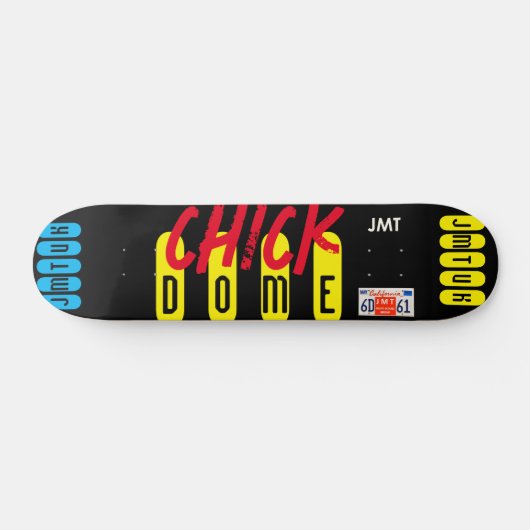CHICK DOME 7 3/4" Skateboard Deck (Horizontal)