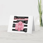 Chick Flick Night Einladung (Vorderseite)