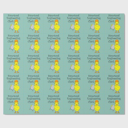 Chick Geschenkpapier (Flach)