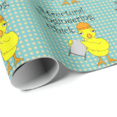 Chick Geschenkpapier (Rolleneckpunkt)