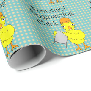 Chick Geschenkpapier