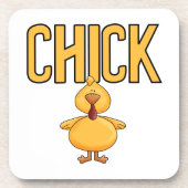 Chick Getränkeuntersetzer (Vorderseite)