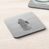 Chick Getränkeuntersetzer (Linke Seite)