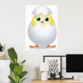 Chick Hatching Poster (Heimbüro)