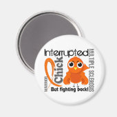 Chick Interrupted 3 Multiple Sklerose MS Magnet (Vorderseite/Rückseite)